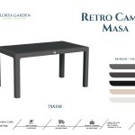 Retro Camsız Masa